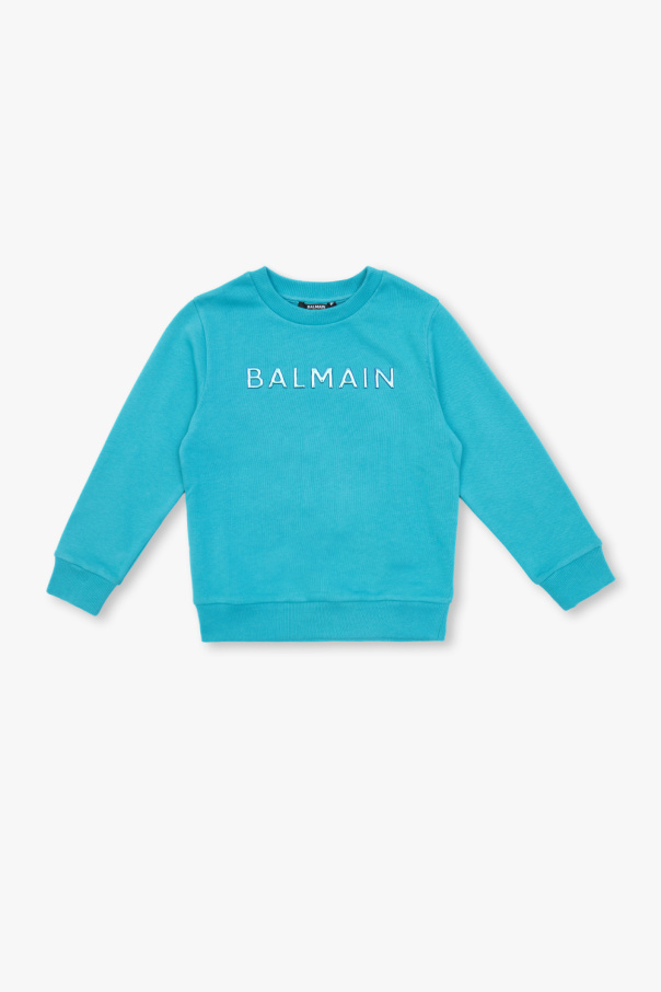 Balmain Kids printed sweatshirt balmain sweater scz